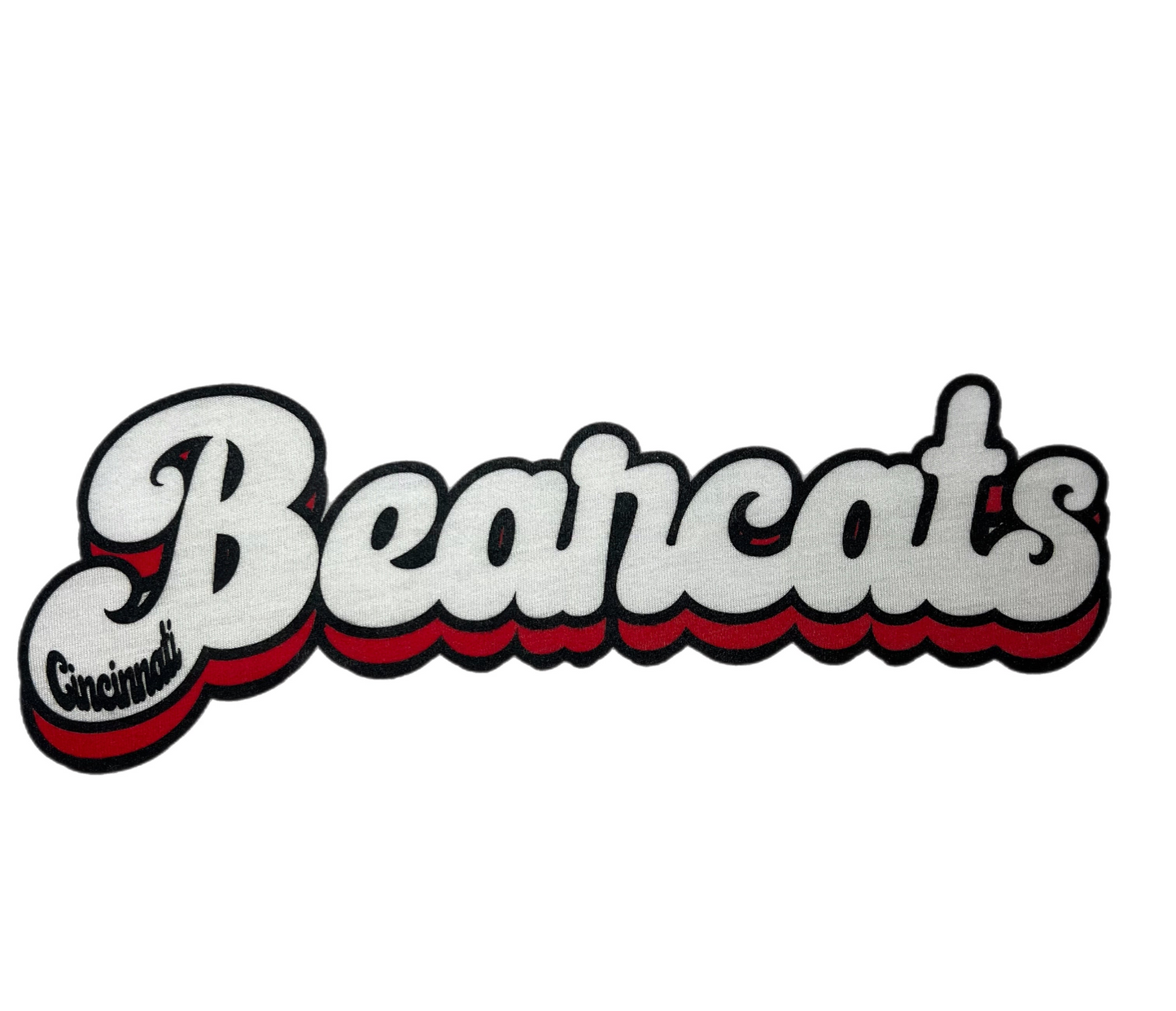 Bubble Bearcats Crop Tee