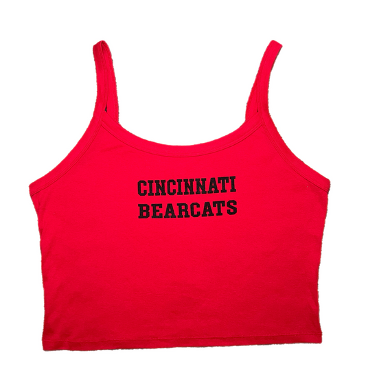 Bearcats Skinny Strap Tank